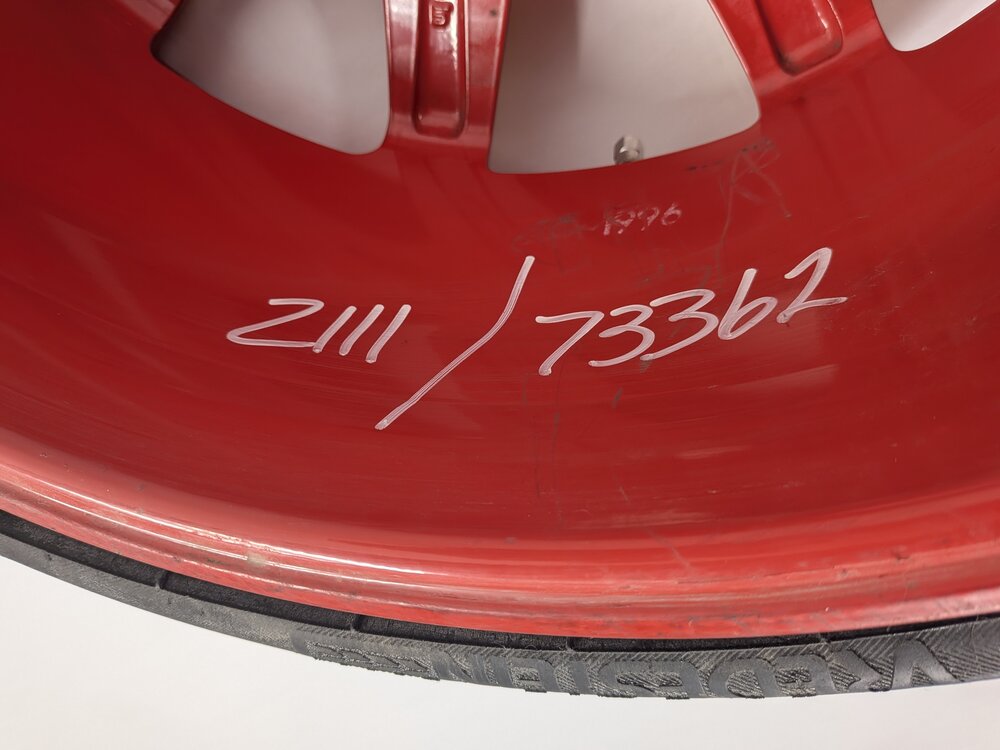 Thumbnail 7: 20123-2018 PORSCHE CAYENNE (958) 18x6.5 ALUMINUM ALLOY WHEEL SPARE TIRE (RED)