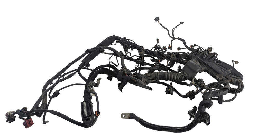 Thumbnail 7: 2014 PORSCHE CAYENNE 958 4.8L NON-TURBO M48.02 ENGINE WIRE WIRING HARNESS LOOM
