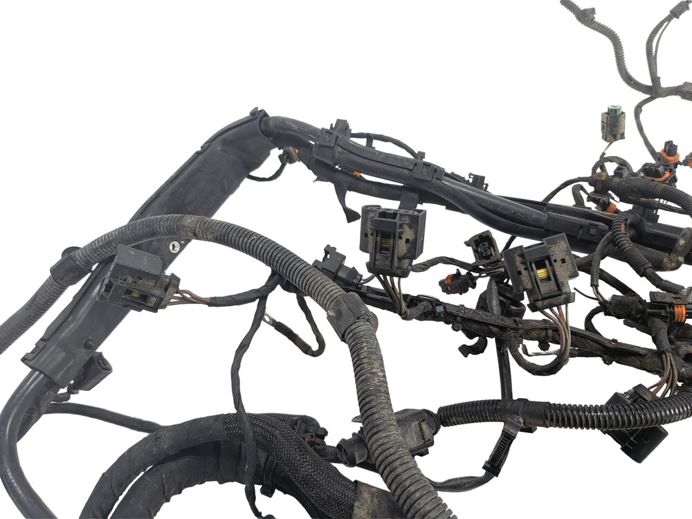 Thumbnail 8: 2014 PORSCHE CAYENNE 958 4.8L NON-TURBO M48.02 ENGINE WIRE WIRING HARNESS LOOM