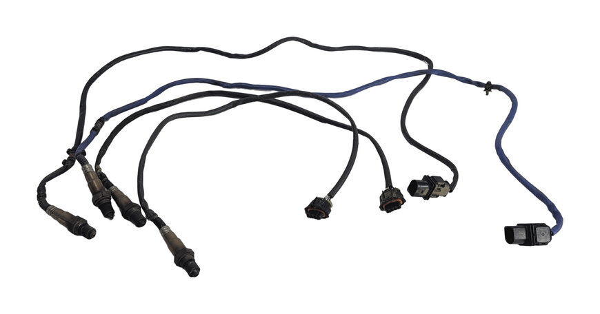 Thumbnail 2: 2014 PORSCHE CAYENNE 958 4.8L NON-TURBO M48.02 ENGINE OXYGEN O2 SENSOR SET/4