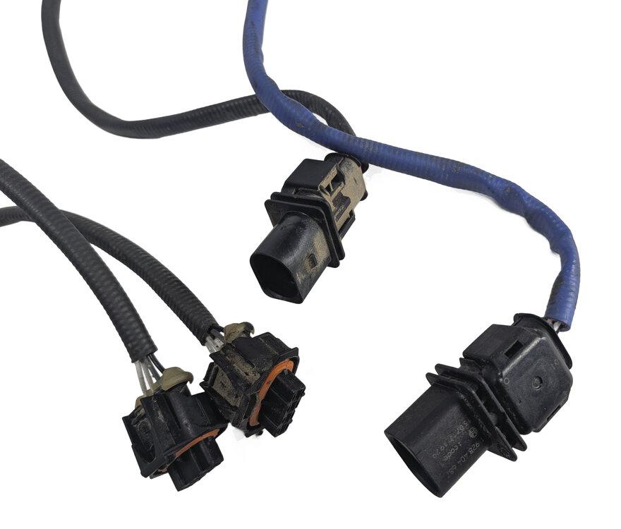 Thumbnail 3: 2014 PORSCHE CAYENNE 958 4.8L NON-TURBO M48.02 ENGINE OXYGEN O2 SENSOR SET/4