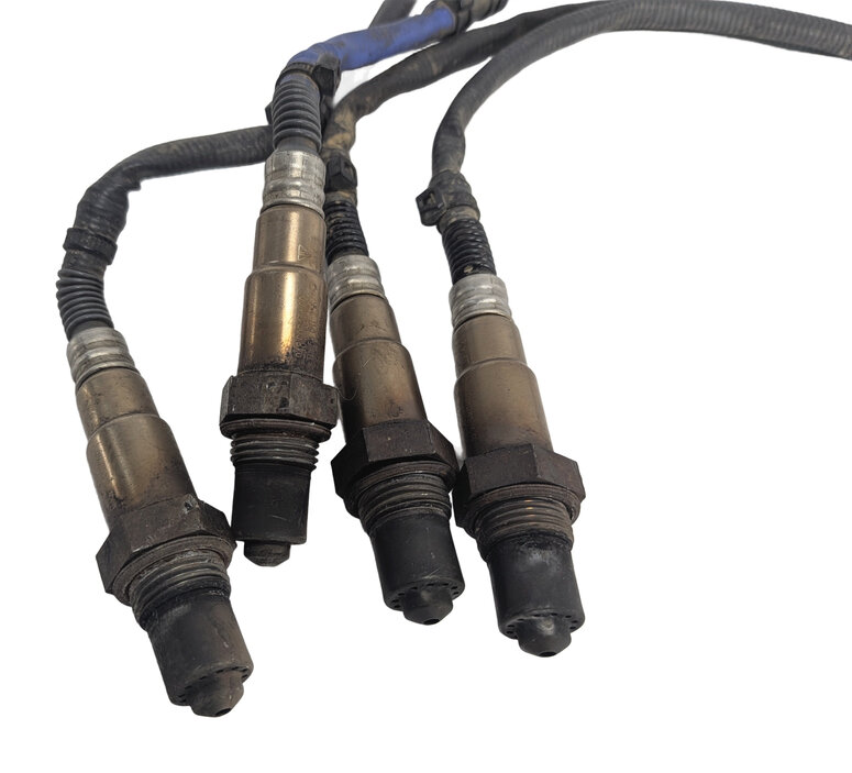 Thumbnail 4: 2014 PORSCHE CAYENNE 958 4.8L NON-TURBO M48.02 ENGINE OXYGEN O2 SENSOR SET/4