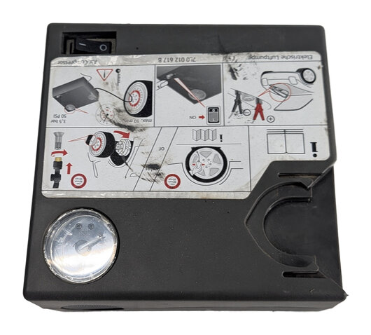 Thumbnail 2: 2014 PORSCHE CAYENNE (958) EMERGENCY TIRE MOBILITY KIT AIR COMPRESSOR INFLATOR