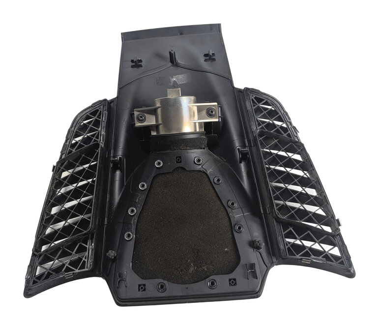 Thumbnail 5: 2014 PORSCHE CAYENNE 958 SPORT CHRONO CLOCK DASH AC VENTS SPEAKER GRILLE (Black)