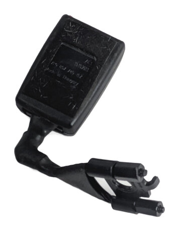 Thumbnail 4: 2014 PORSCHE CAYENNE (958) REAR LEFT/CENTER/RIGHT SEATBELT BUCKLE SET/3 (Black)