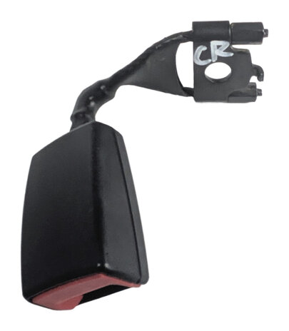 Thumbnail 6: 2014 PORSCHE CAYENNE (958) REAR LEFT/CENTER/RIGHT SEATBELT BUCKLE SET/3 (Black)