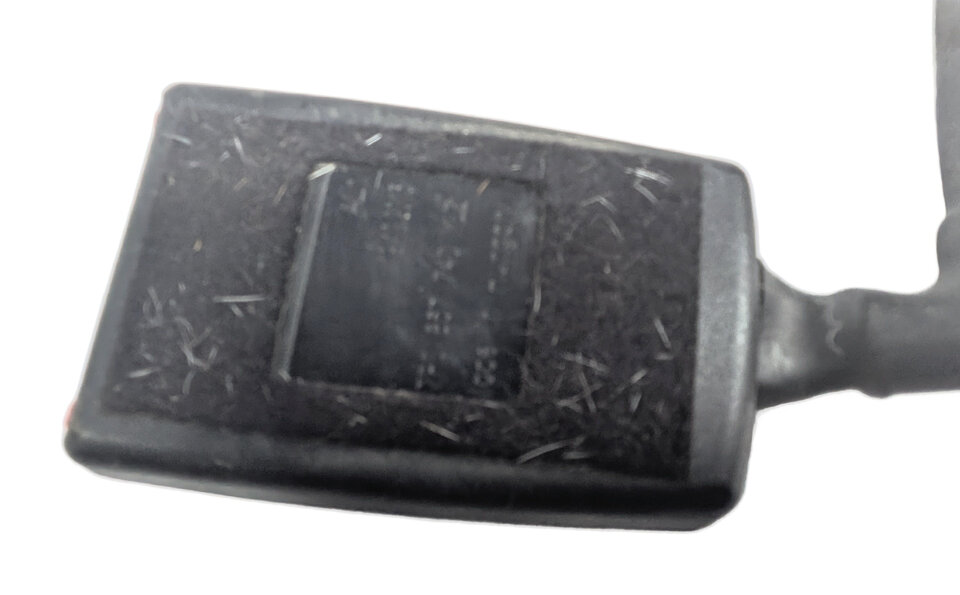Thumbnail 8: 2014 PORSCHE CAYENNE (958) REAR LEFT/CENTER/RIGHT SEATBELT BUCKLE SET/3 (Black)