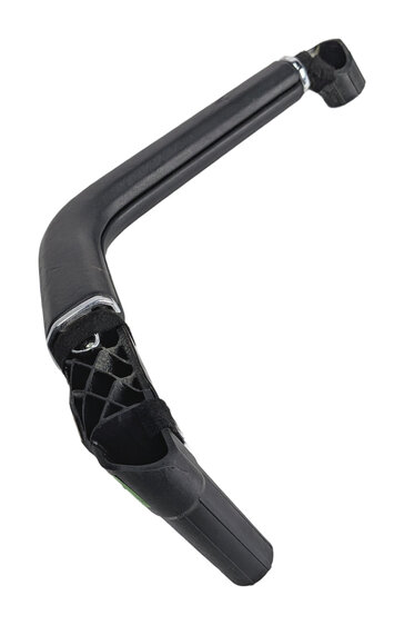 Thumbnail 5: 2014 PORSCHE CAYENNE 958 REAR LEFT DOOR PANEL PULL GRAB HANDLE BLACK LEATHER OEM