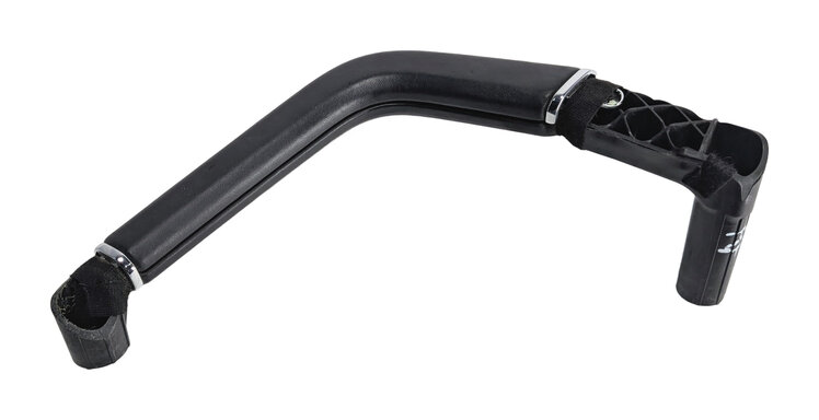 Thumbnail 2: 2014 PORSCHE CAYENNE 958 FRONT RIGHT DOOR PANEL PULL GRAB HANDLE BLACK LEATHER