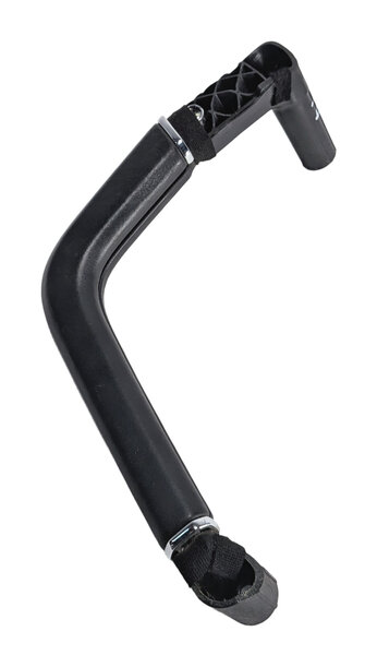 Thumbnail 3: 2014 PORSCHE CAYENNE 958 FRONT RIGHT DOOR PANEL PULL GRAB HANDLE BLACK LEATHER