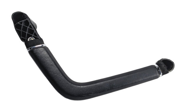 Thumbnail 4: 2014 PORSCHE CAYENNE 958 FRONT RIGHT DOOR PANEL PULL GRAB HANDLE BLACK LEATHER