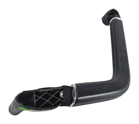 Thumbnail 5: 2014 PORSCHE CAYENNE 958 FRONT RIGHT DOOR PANEL PULL GRAB HANDLE BLACK LEATHER