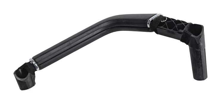 Thumbnail 4: 2014 PORSCHE CAYENNE 958 REAR RIGHT DOOR PANEL PULL GRAB HANDLE BLACK LEATHER