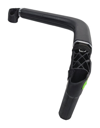 Thumbnail 5: 2014 PORSCHE CAYENNE 958 REAR RIGHT DOOR PANEL PULL GRAB HANDLE BLACK LEATHER