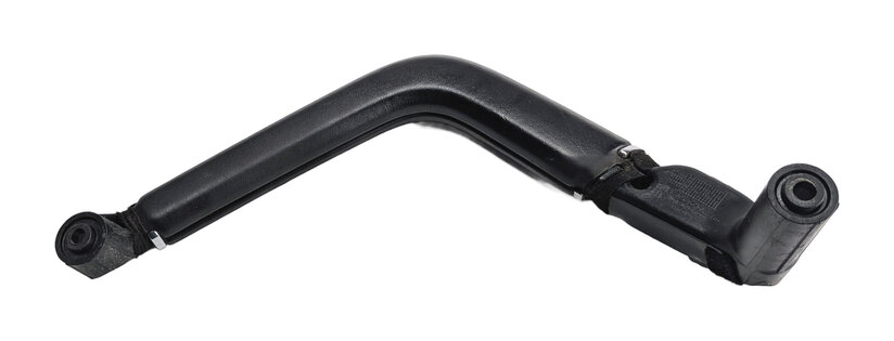 Thumbnail 6: 2014 PORSCHE CAYENNE 958 FRONT LEFT DOOR PANEL PULL GRAB HANDLE BLACK LEATHER