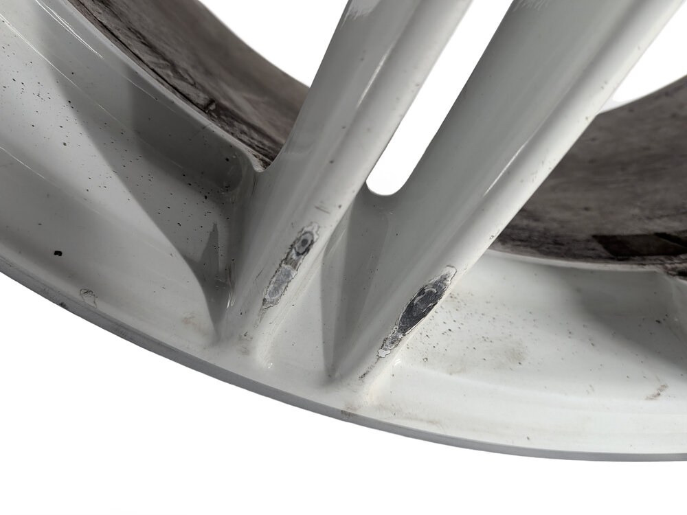 Thumbnail 4: 2011-2018 PORSCHE CAYENNE (958) 21x10 10 DOUBLE 20-SPOKE ALUMINUM WHEEL RIM