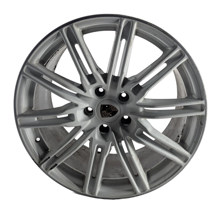 2011-2018 PORSCHE CAYENNE (958) 21x10 10 DOUBLE 20-SPOKE ALUMINUM WHEEL RIM