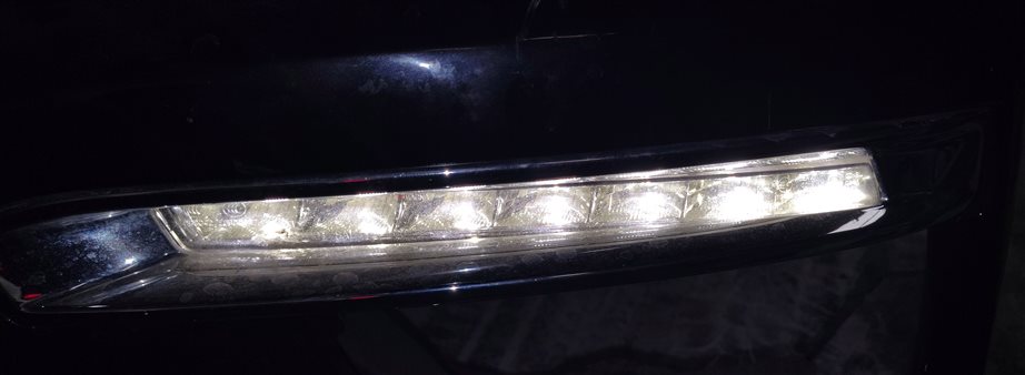 Thumbnail 2: 2012-2016 MERCEDES GL350 GL450 GL550 GL63 ML63 AMG (X166 W166) LEFT DRL FOGLIGHT