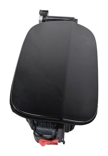 Thumbnail 3: 13-19 MERCEDES GL GLS CLASS (X166) FUEL TANK DOOR LID w/HOUSING GAS CAP (Black)