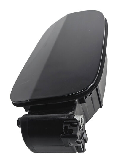 Thumbnail 5: 13-19 MERCEDES GL GLS CLASS (X166) FUEL TANK DOOR LID w/HOUSING GAS CAP (Black)