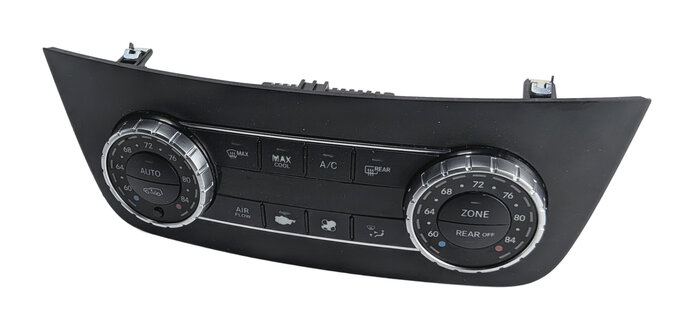 14-19 MERCEDES GL GLS (X166 W166) FRONT HEATER AC CLIMATE CONTROL & TRIM (BLACK)