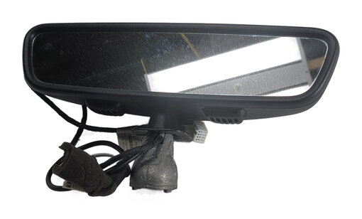 12-16 MERCEDES GL ML CLASS (W166 X166) AUTODIM HOMELINK REARVIEW MIRROR (Black)