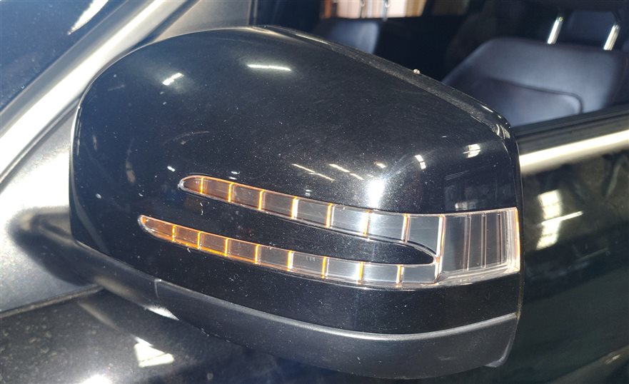 Thumbnail 2: 2013-2016 MERCEDES GL (X166) LEFT DRIVER DOOR MIRROR MEM AUTODIM CAMERA (Black)