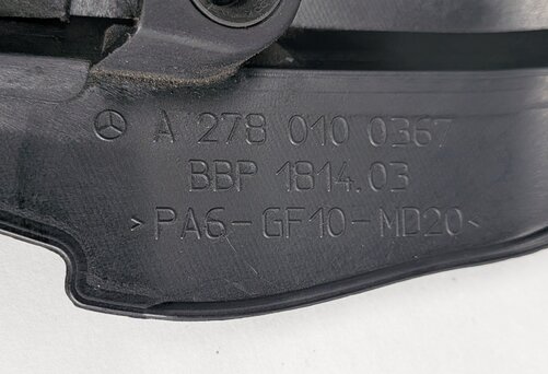 Thumbnail 12: 11-20 MERCEDES S550 CLS550 E550 SL550 CL550 ML550 GL550 4.6L V8 ENGINE COVER SET