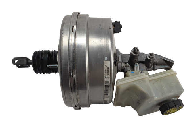 Thumbnail 2: 13-19 ML GLE GL GLS (W166 X166) BRAKE BOOSTER w/ MASTER CYLINDER & RESERVOIR