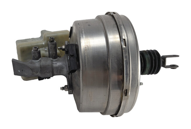 Thumbnail 4: 13-19 ML GLE GL GLS (W166 X166) BRAKE BOOSTER w/ MASTER CYLINDER & RESERVOIR