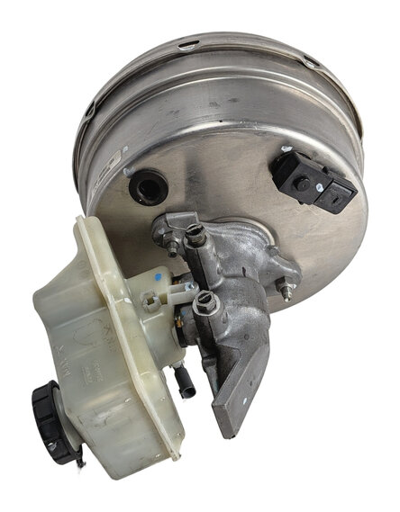 Thumbnail 5: 13-19 ML GLE GL GLS (W166 X166) BRAKE BOOSTER w/ MASTER CYLINDER & RESERVOIR