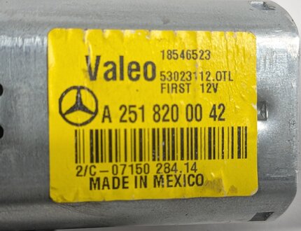 Thumbnail 5: 07-17 MERCEDES BENZ GL ML R CLASS (W164 W166 W251 X164 X166) REAR WIPER MOTOR