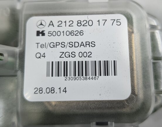 Thumbnail 12: 12-20 MERCEDES GL GLA GLE ML SL SLK SLC CLA ROOF SHARK FIN ANTENNA (Black)
