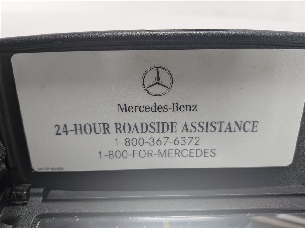 Thumbnail 7: 2013-2019 MERCEDES GL350 GL450 GL550 GLS (W166 X166) FRONT SUNVISOR SET (Black)