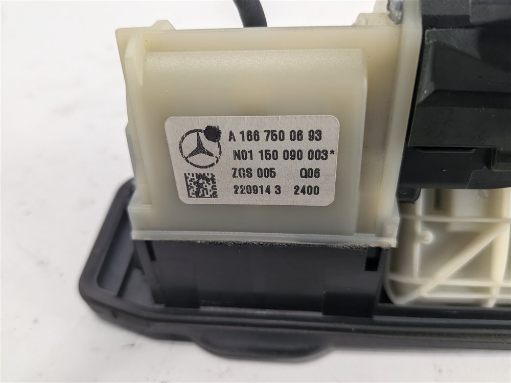 Thumbnail 9: 13-16 MERCEDES GL GLK ML SL W166 W231 X166 X204 TRUNK HANDLE w/ REARVIEW CAMERA