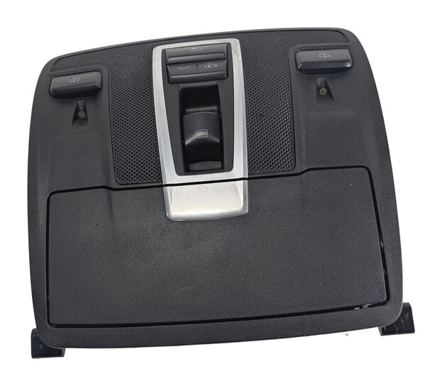 Thumbnail 3: 12-16 MERCEDES GL ML (X166 W166) INTERIOR OVERHEAD DOME MAP LIGHT LAMP (Black)