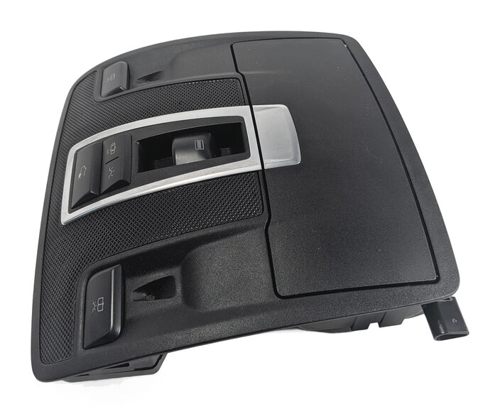 Thumbnail 4: 12-16 MERCEDES GL ML (X166 W166) INTERIOR OVERHEAD DOME MAP LIGHT LAMP (Black)