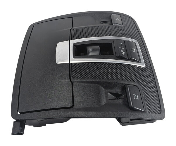 Thumbnail 6: 12-16 MERCEDES GL ML (X166 W166) INTERIOR OVERHEAD DOME MAP LIGHT LAMP (Black)