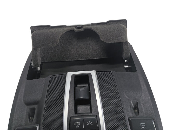 Thumbnail 7: 12-16 MERCEDES GL ML (X166 W166) INTERIOR OVERHEAD DOME MAP LIGHT LAMP (Black)