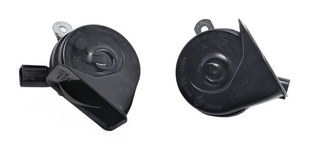 13-19 MERCEDES GL ML GLE GLS CLASS (W166 X166) HIGH & LOW TONE SAFETY HORN SET-2
