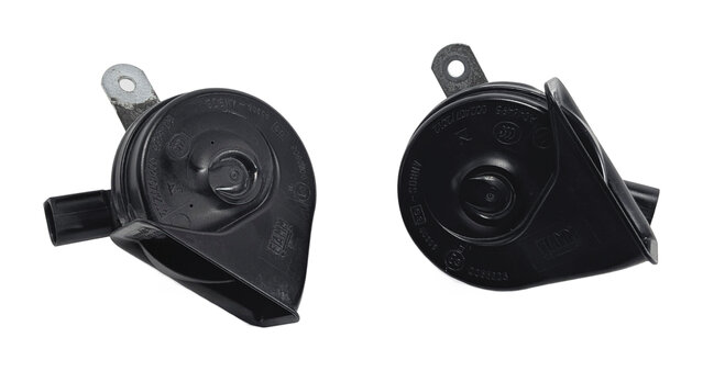 Thumbnail 2: 13-19 MERCEDES GL ML GLE GLS CLASS (W166 X166) HIGH & LOW TONE SAFETY HORN SET-2