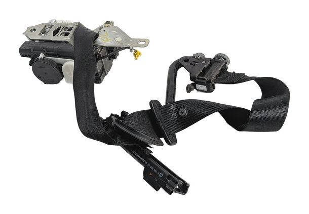 Thumbnail 3: 12-16 MERCEDES GL CLASS W166 X166 FRONT LEFT DRIVER SEATBELT RETRACTOR (Black)