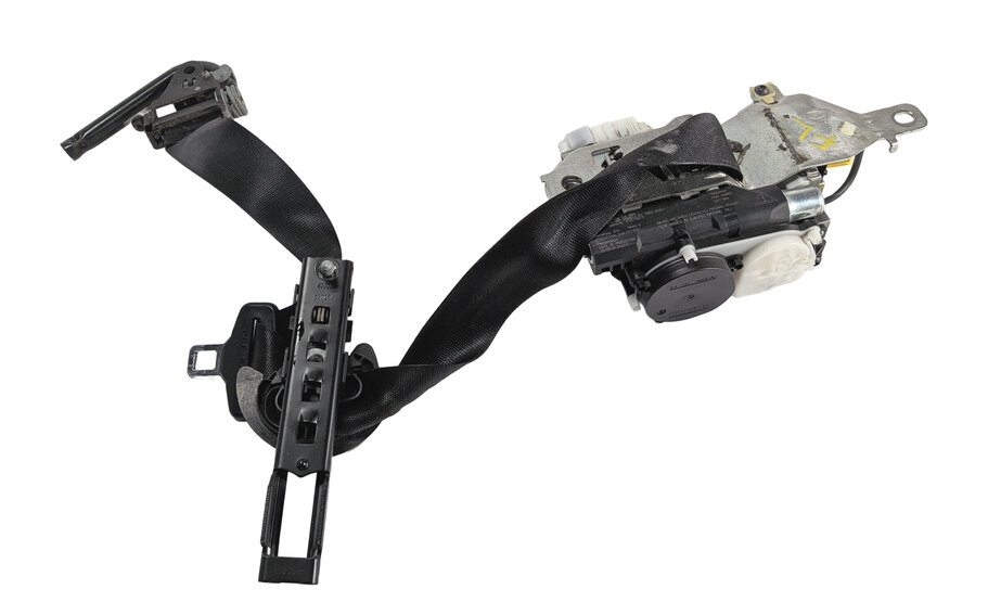 Thumbnail 4: 12-16 MERCEDES GL CLASS W166 X166 FRONT LEFT DRIVER SEATBELT RETRACTOR (Black)