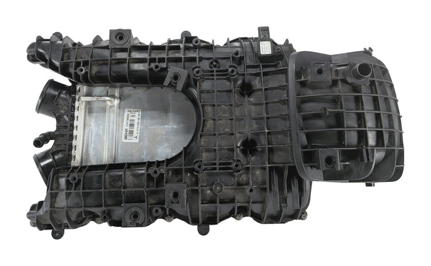 Thumbnail 7: 11-20 MERCEDES E GL ML S W212 W166 W221 X166 4.6L INTAKE MANIFOLD w/ INTERCOOLER