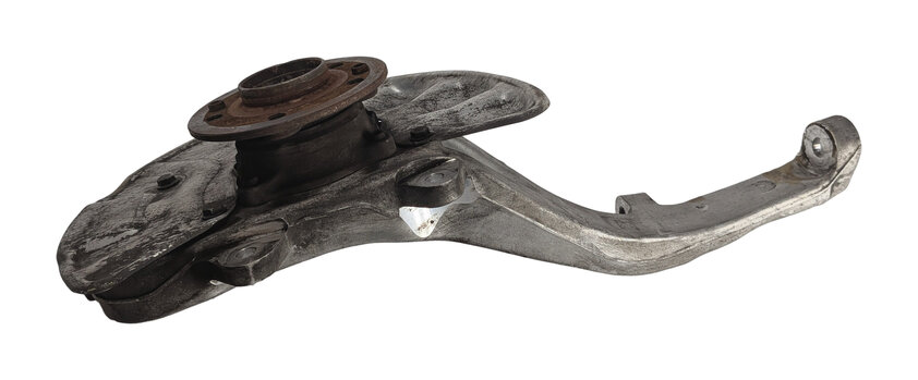 Thumbnail 2: 12-19 MERCEDES GL GLE GLS ML (W166 X166) FRONT LEFT SPINDLE KNUCKLE WHEEL HUB