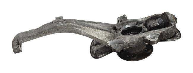 Thumbnail 3: 12-19 MERCEDES GL GLE GLS ML (W166 X166) FRONT LEFT SPINDLE KNUCKLE WHEEL HUB