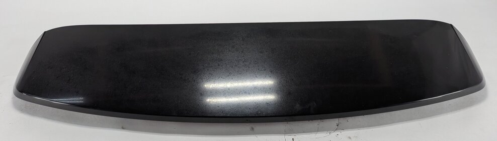 13-19 MERCEDES GL GLS (W166 X166) REAR TRUNK UPPER SPOILER WING TRIM (Black)