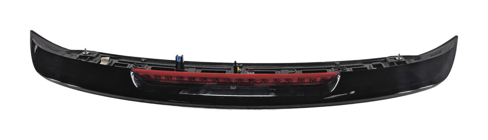 Thumbnail 3: 13-19 MERCEDES GL GLS (W166 X166) REAR TRUNK UPPER SPOILER WING TRIM (Black)