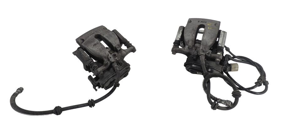 Thumbnail 2: 2013-2019 MERCEDES GL GLE GLS ML W166 X166 REAR LEFT & RIGHT BRAKE CALIPER SET/2