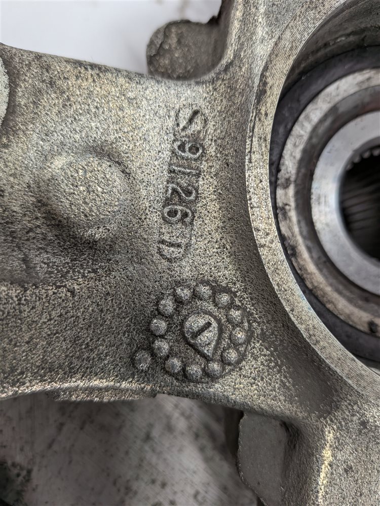 Thumbnail 5: 2012-2015 MERCEDES GL350 GL450 GL550 ML350 (W166 X166) LEFT REAR SPINDLE KNUCKLE